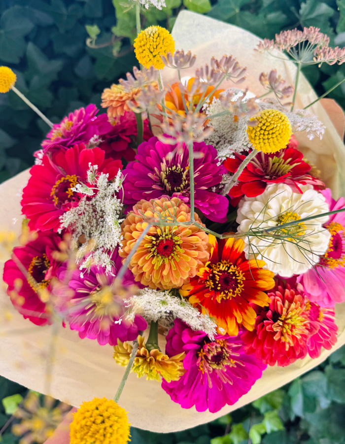 boeket veldboeket cadeaubon Buitenbloem bloemen, Delft
