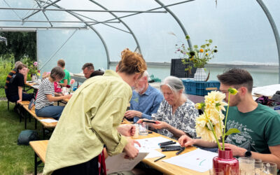 Workshop Bloem tekenen: gezellig bedrijfsuitje!